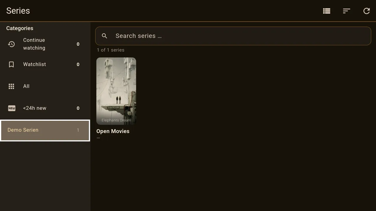 The series overview.